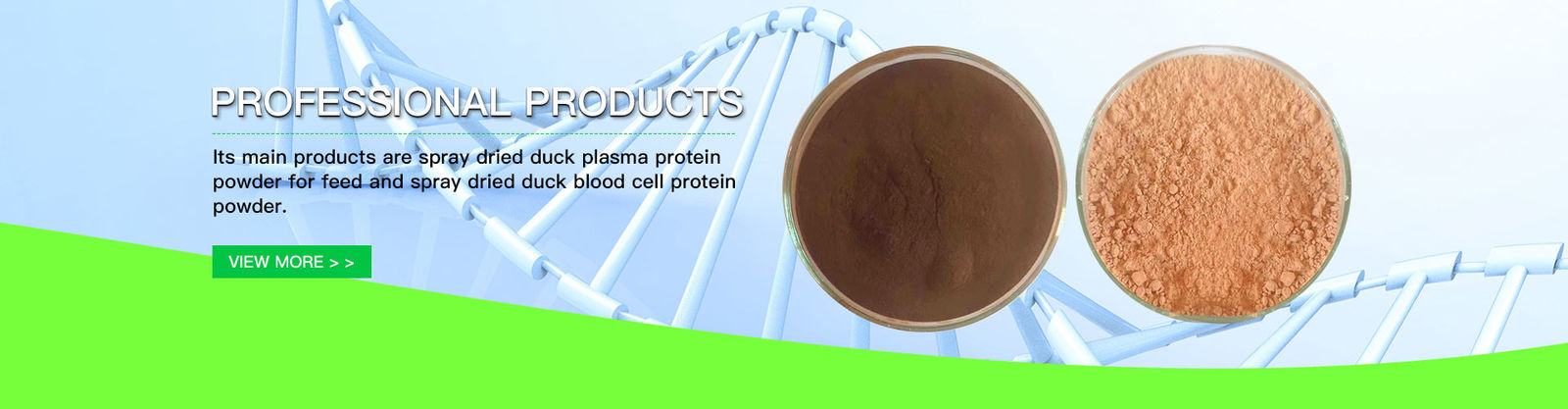 Proteína secada a presión de aire del plasma